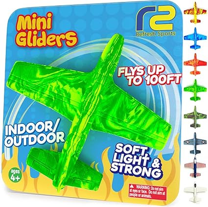 Foam Airplanes - Stocking Stuffers for Kids All Ages 4 5 6 7 8 9 + Year Old - Best Toy Gift - Boy... | Amazon (US)