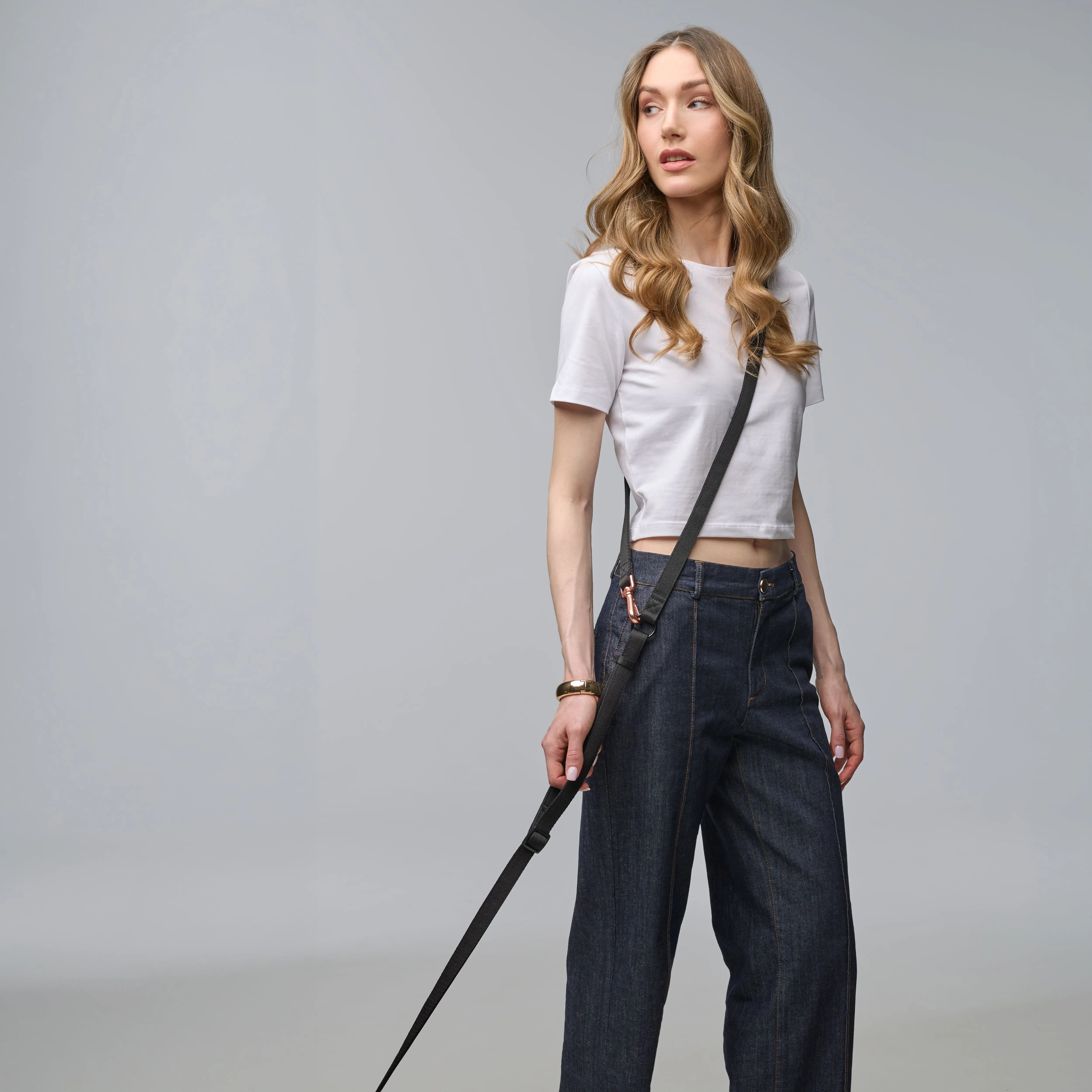 Metro Hands Free Leash Black Matte Rose Gold | Nordstrom | Nordstrom