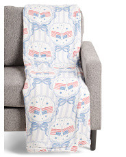Reversible Americana Bow Throw | Marshalls