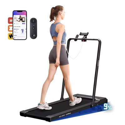 LICHICO Adjustable Folding Treadmill with Handles, Up to 8.7MPH | Target
