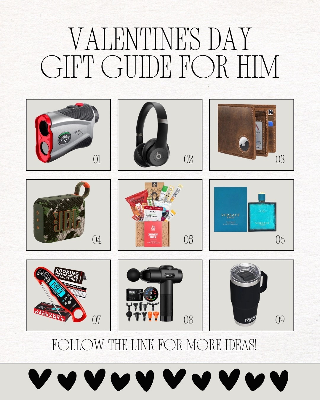 Valentines Day Gift Guide For Him from Amazon! 

Gifts for men, gifts for boyfriend, gifts for husband, gifts for him, Valentine’s Day, Amazon gifts 

#LTKValentine #LTKMens