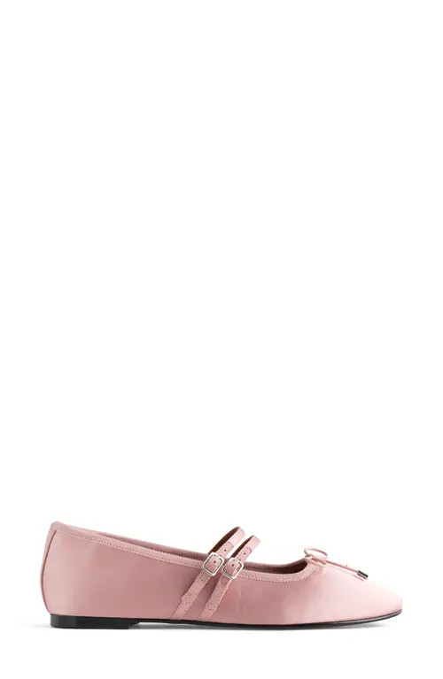 Madewell The Greta Double Strap Ballet Flat in Wisteria Dove at Nordstrom, Size 6 | Nordstrom