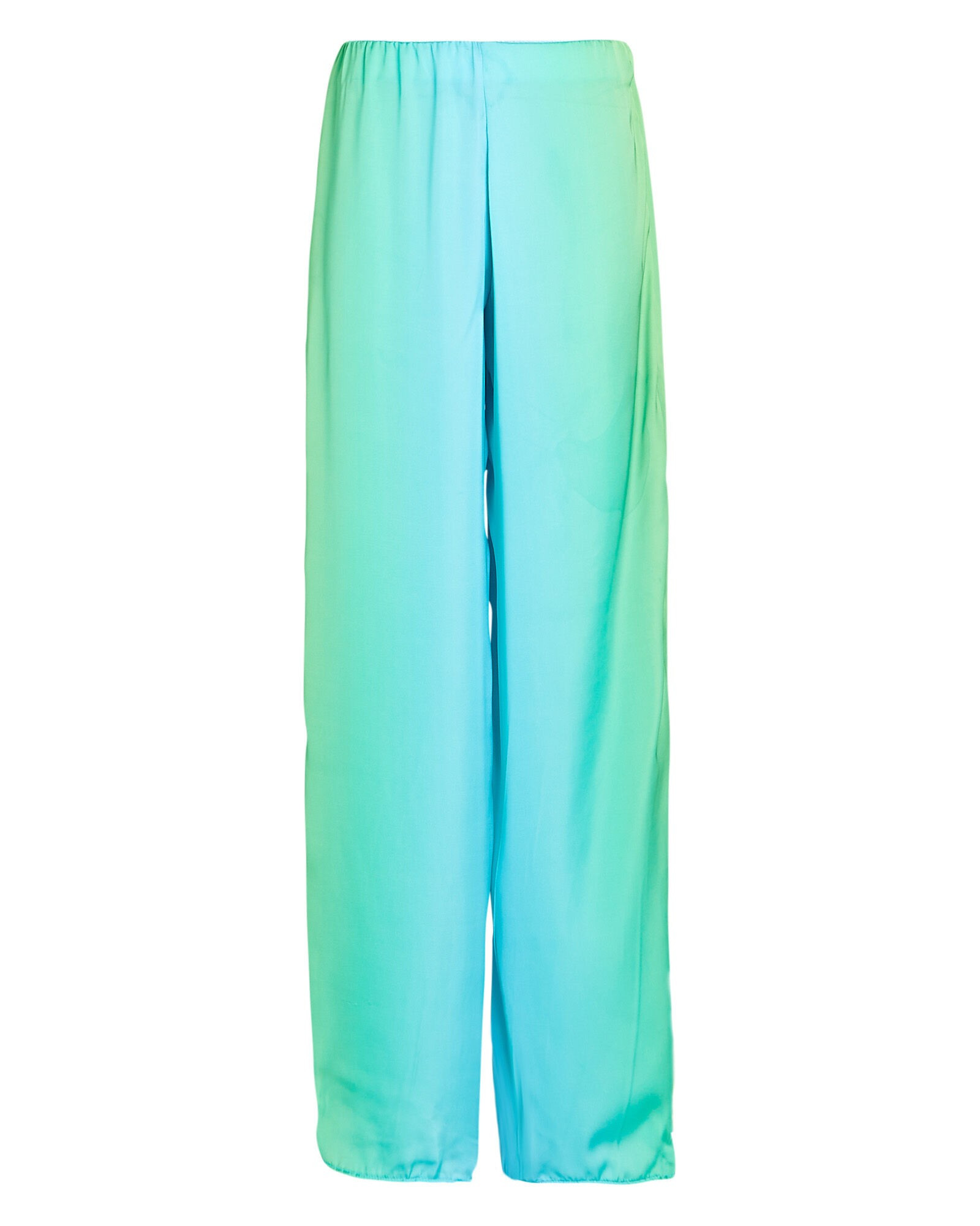 Nala Ombré Satin Straight-Leg Pants | INTERMIX