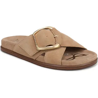 Sam Edelman Darla Slide Sandal in Cyprus Tan Multi at Nordstrom, Size 8 | Nordstrom