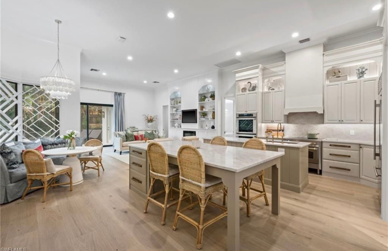 The chairs we chose for this design were specific and intentional.  We wanted scallops to tie into our kitchenette light fixture that is also filled with scallops.  ❤️

#LTKHome #LTKSeasonal