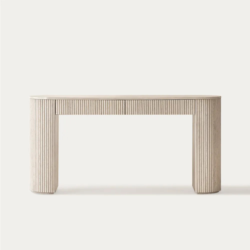 Rolf 60" Oak Console Table | Hernest