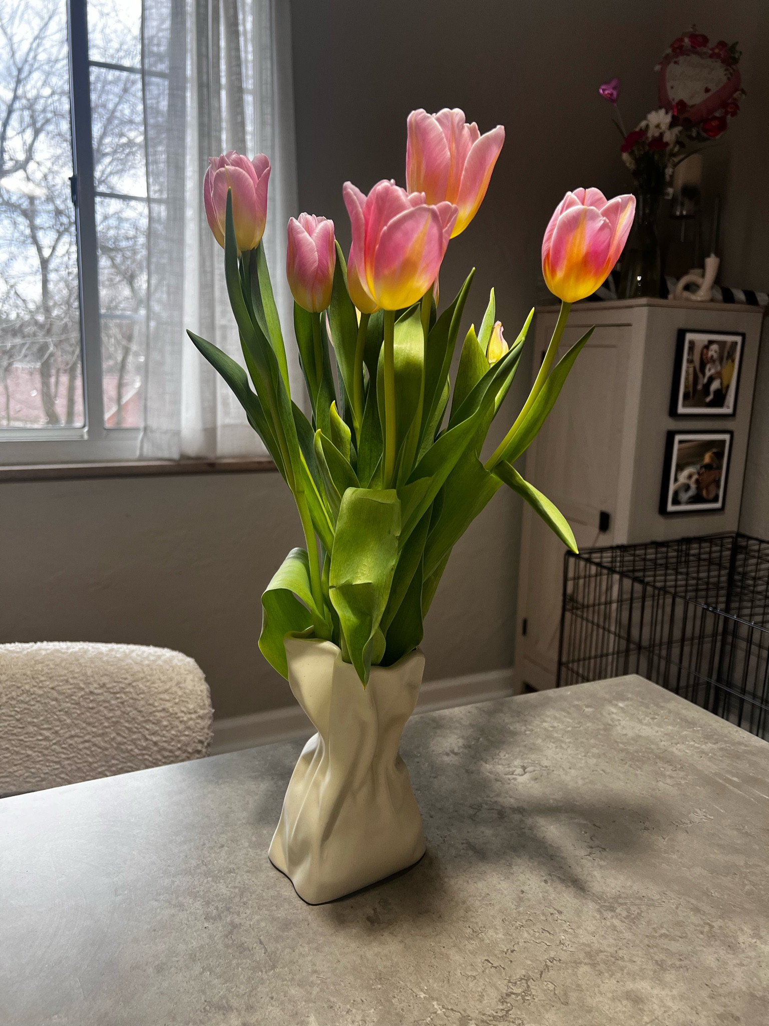 On friends and family come over they always make fun of my paper bag vase, but I’m obsessed and I think it’s beautiful for spring + spring flowers!

#LTKhome #LTKSpringSale #LTKSeasonal