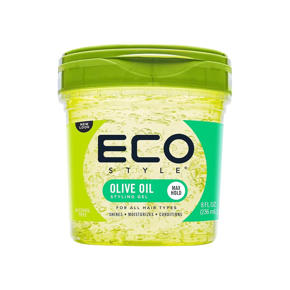 Eco Style Gel Olive Oil Styling - Adds Shine and Tames Split Ends - Delivers Moisture to Scalp - ... | Amazon (US)