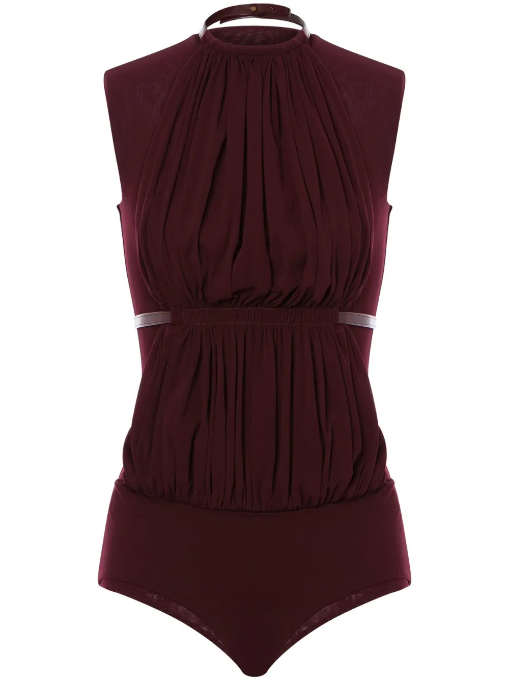 belted sleeveless bodysuit | Farfetch Global