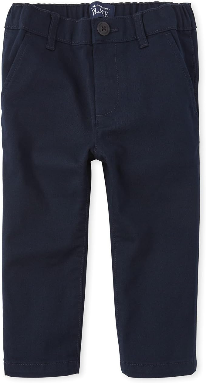 The Children's Place Baby Boys' and Toddler Stretch Skinny Chino Pants | Amazon (US)