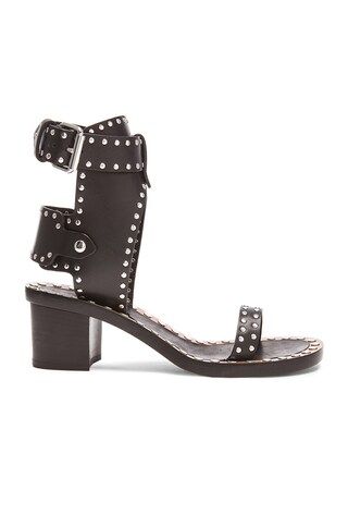 Jaeryn Pomponius Calfskin Leather Sandals | FWRD 