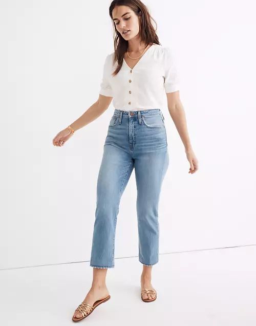 Curvy Classic Straight Jeans in Meadowland Wash | Madewell