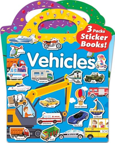 Walenced Reusable Sticker Book for Toddlers, Stickers for Kids, Toddler Toy | Amazon (US)