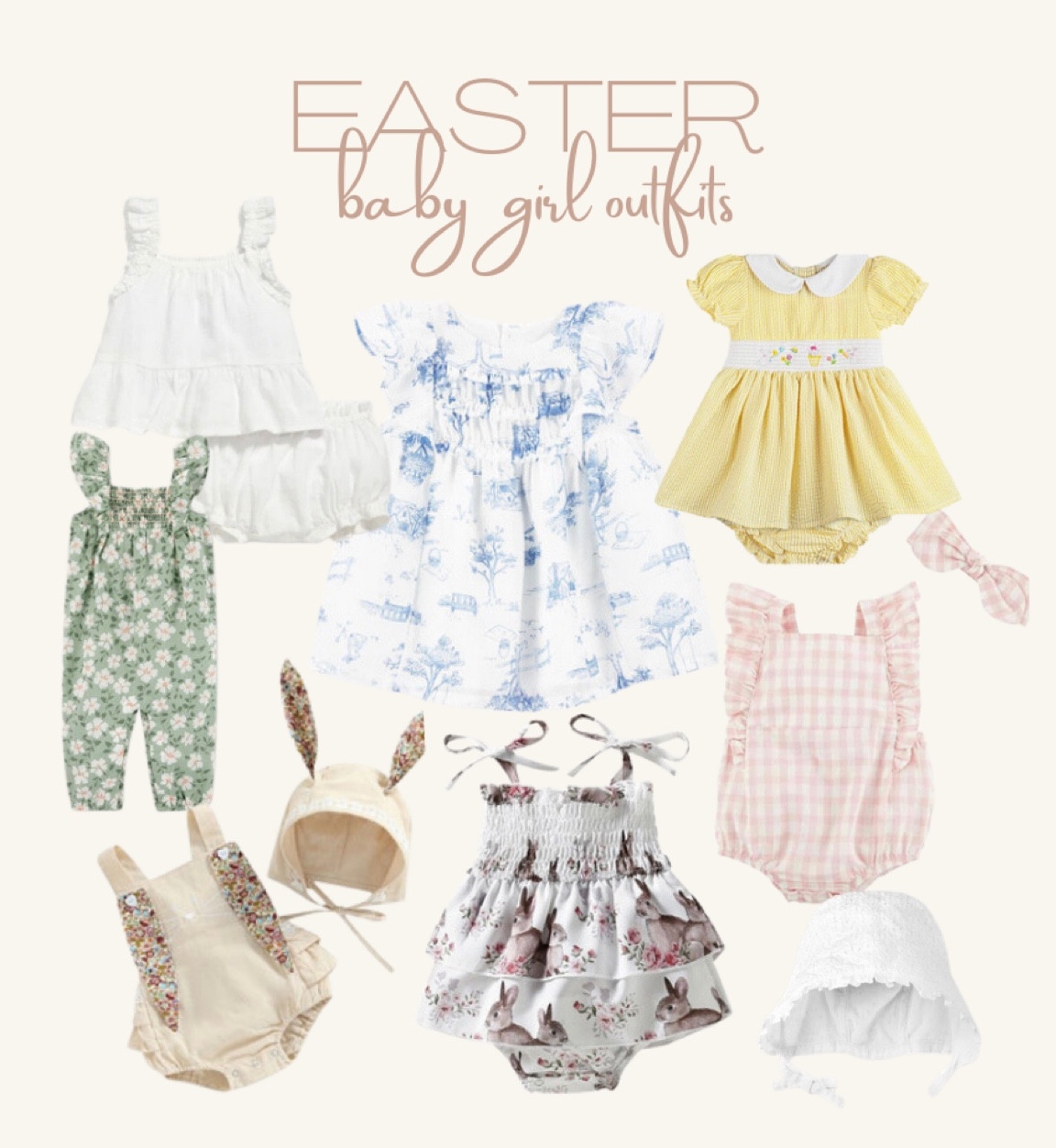 Easter 
Baby girl Easter outfit 
Baby girl outfits 
Amazon finds 
Target finds 


#LTKstyletip #LTKfamily #LTKbaby
