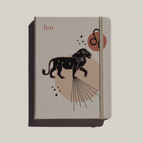 Leo Gifts, Astrology Gift, Zodiac Gifts Her, Leo Birthday, August Birthday, Zodiac Notebook, Jour... | Etsy (US)