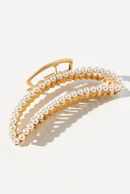 Embellished Metal Claw Hair Clip | Anthropologie (US)