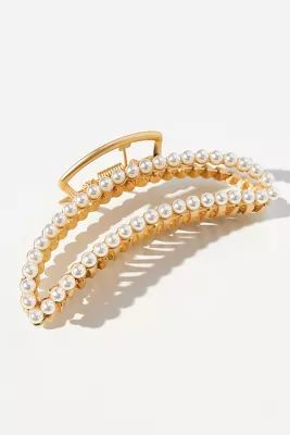 Embellished Metal Claw Hair Clip | Anthropologie (US)