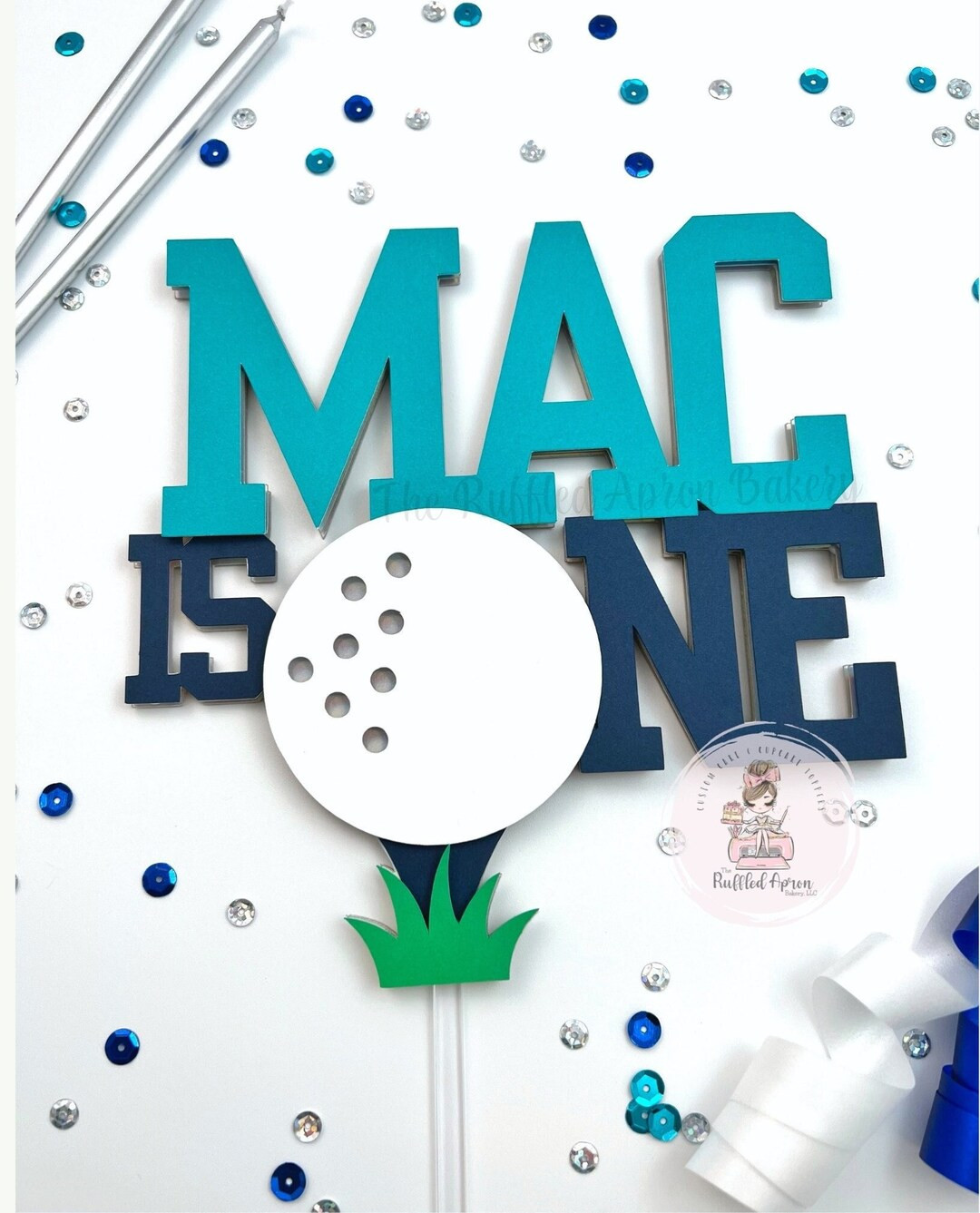 Custom Golf Cake Topper | First Birthday Cake Topper | Golf Birthday Cake | Golf Party Theme | 1s... | Etsy (US)