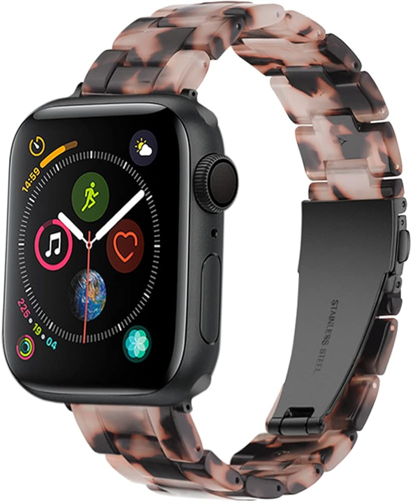 Light House Apple Watch Bands-Fashion Lightweight Resin iWatch Bands for Women Men 38mm/40mm/41mm... | Amazon (US)