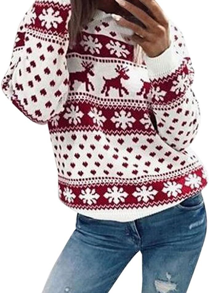 ZYooh Christmas Sweaters | Amazon (US)