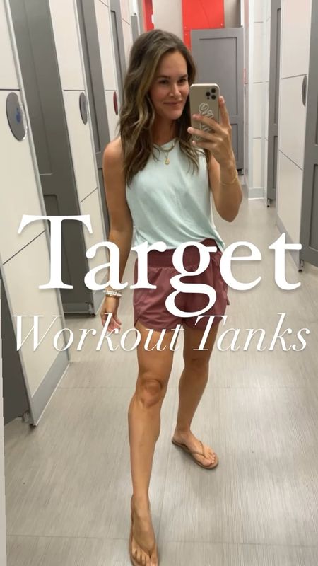 Like and comment “TARGET TANKS” to have all links sent directly to your messages. These workout tanks from Target seem so high end, I love the details, fit and colors. They also have matching shorts I’ll link as well ✨ 
.
#target #targetstyle #targetfashion #targetstyle #workoutclothes #fitnessclothing #activewear 

#LTKFitness #LTKSaleAlert #LTKActive