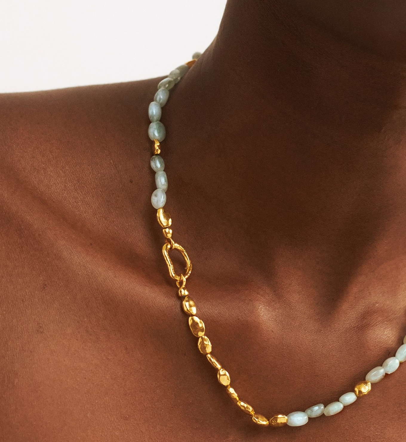 Rio Beaded Gemstone Necklace 46cm /18' | Monica Vinader (Global)