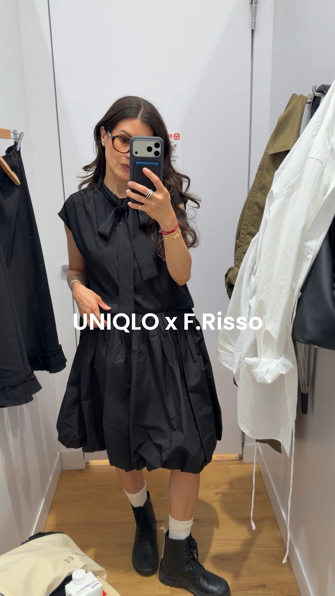 Uniqlo x F.Risso collection. Wearing an XS in the top and M in the skirt (sized up for more length).

#LTKcanada #LTKstyletip #LTKsummer