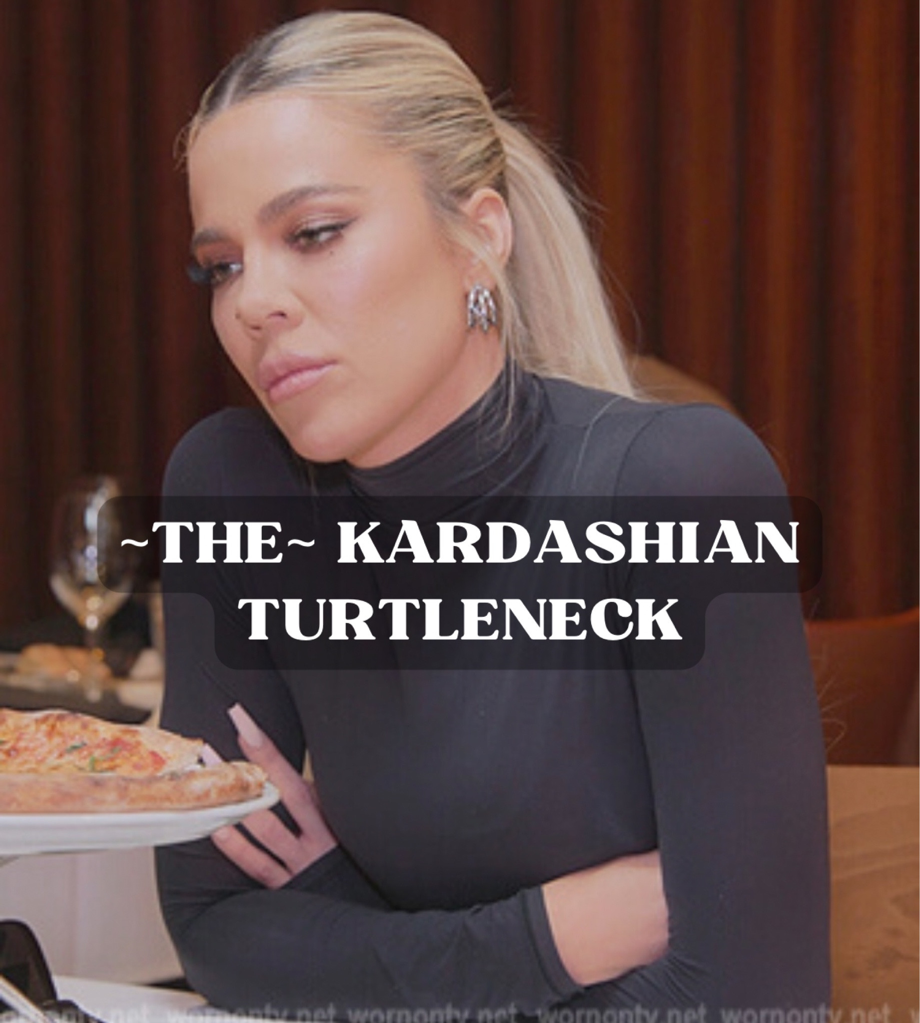 THE Kardashian SKIMS turtleneck! Size down since it’s super stretchy if you want that snatched look!! I got xxs 🤍

#LTKworkwear #LTKstyletip #LTKunder100