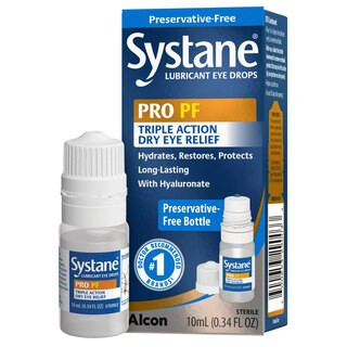 Systane PRO PF Triple Action Dry Eye Relief Lubricant Eye Drops, 10mL | CVS Health