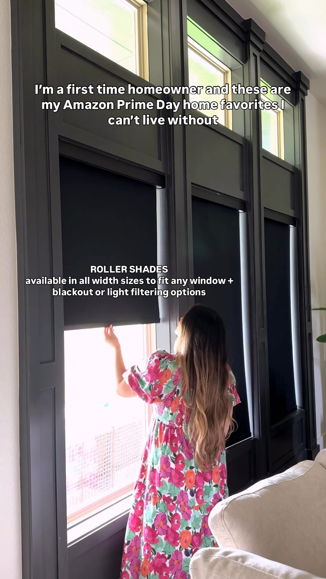 I may own a house now, but Amazon clearly owns ME 🙃 These are my ride-or-die Prime Day home finds I’ll never stop recommending and actually use every day. Comment PRIME to have these Prime Day home deals sent your way! 🩵

♡ ROLLER SHADES: available in all width sizes to fit any window + blackout or light filtering options
♡ COLORFUL STRIP LIGHTS: set the mood with endless color combos + reacts to your music
♡ VELVET COUCH COVERS: feels SO luxe + protects from pets, kids.. and husbands 🙃
♡ SOLAR STRING LIGHTS: automatically turns on at sunset + such a vibe for your outdoor space
♡ SOLAR PATHWAY LIGHTS: automatically lights up your driveway + walkway at night
♡ FAUX FLOWER TREE: looks SO realistic + totally foolproof for serial plant killers like me 🙈
♡ TOILE BEDDING: because I’m in my vintage coastal grandma era
♡ CORDLESS WET DRY VACUUM: vacuums AND mops at the same time - total lifesaver for this dog mom
♡ WAFFLE KNIT BATH RUNNER: ultra absorbent, doesn’t slide, and the texture is 💯
♡ WATERPROOF PET MAT: Protects your floors from food and water spills + doesn’t look like an eyesore

Amazon home finds, Amazon Prime Day favorites, Amazon Prime Day must haves, Amazon Prime Day deals #amazonfinds #amazonmusthaves #amazonfavorites #amazonhomefinds #amazoninfluencer #amazonhome #amazonoutdoor #amazonprime #amazonprimeday #amazondeals 

Amazon outdoor finds
Amazon backyard finds
Amazon bedroom finds
Amazon bathroom finds
Amazon living room finds
Amazon smart home finds 

#LTKSaleAlert #LTKHome #LTKFindsUnder100