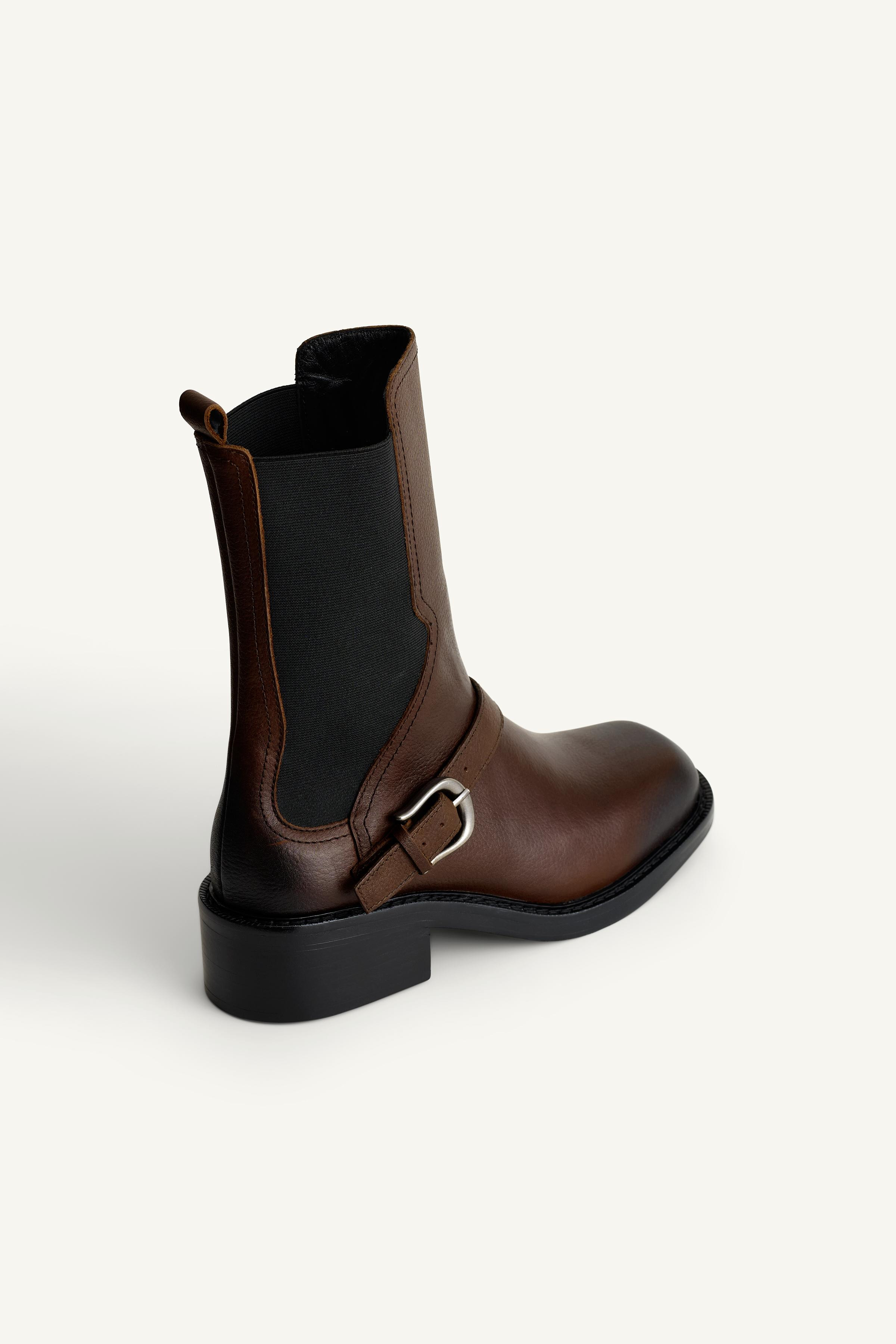 LTHR STRP NKL BTS | Zara US