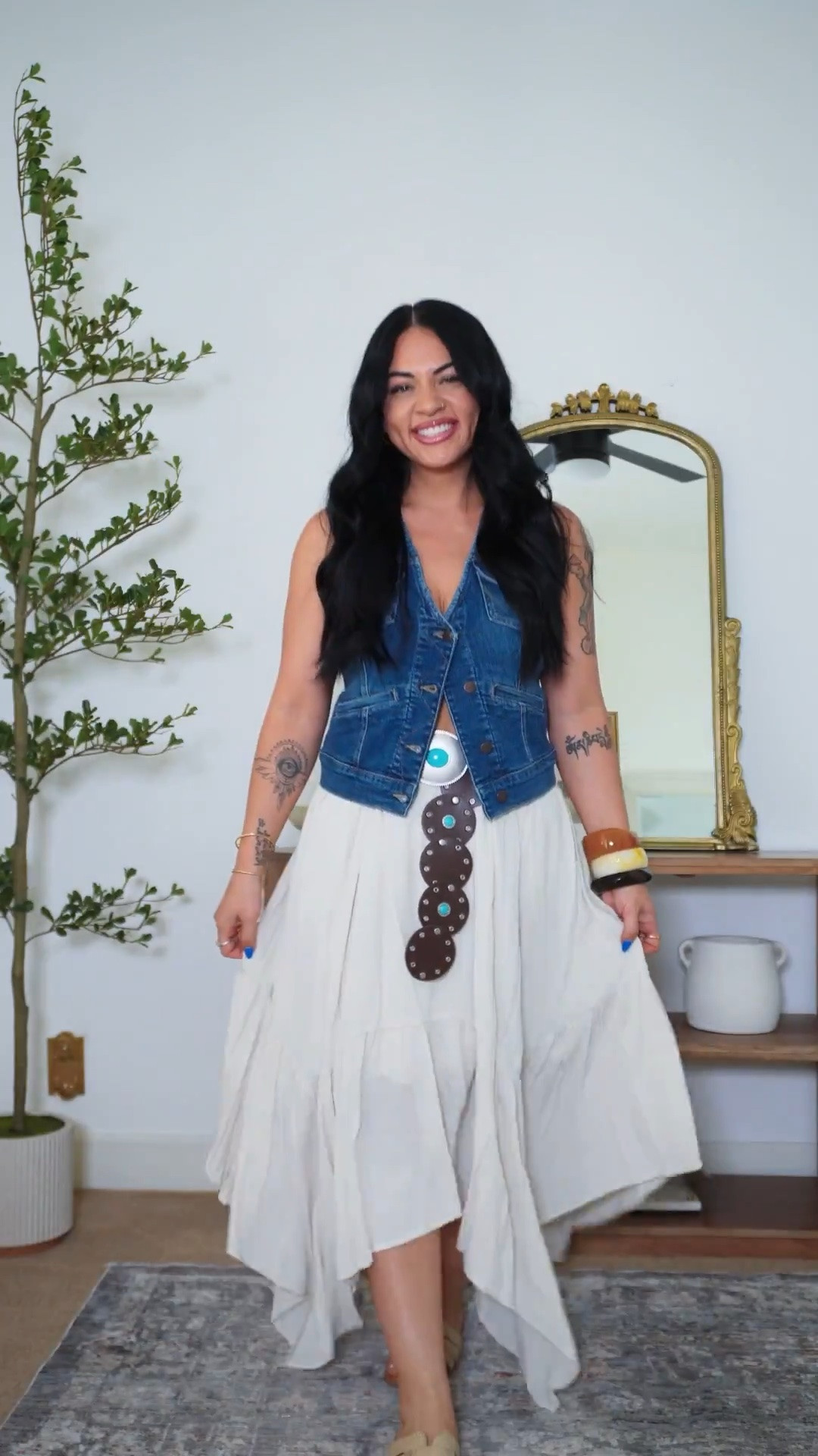 wearing a size medium in abercrombie 
0 in torrid skirt
medium in wrangler top
large in amazon set
large in oeak bra and victoria’s secret undies

Amazon, Abercrombie, torrid, country outfits, fall outfit inspo, Amazon outfit inspo, tori block

#LTKootd #LTKSeasonal #LTKMidsize