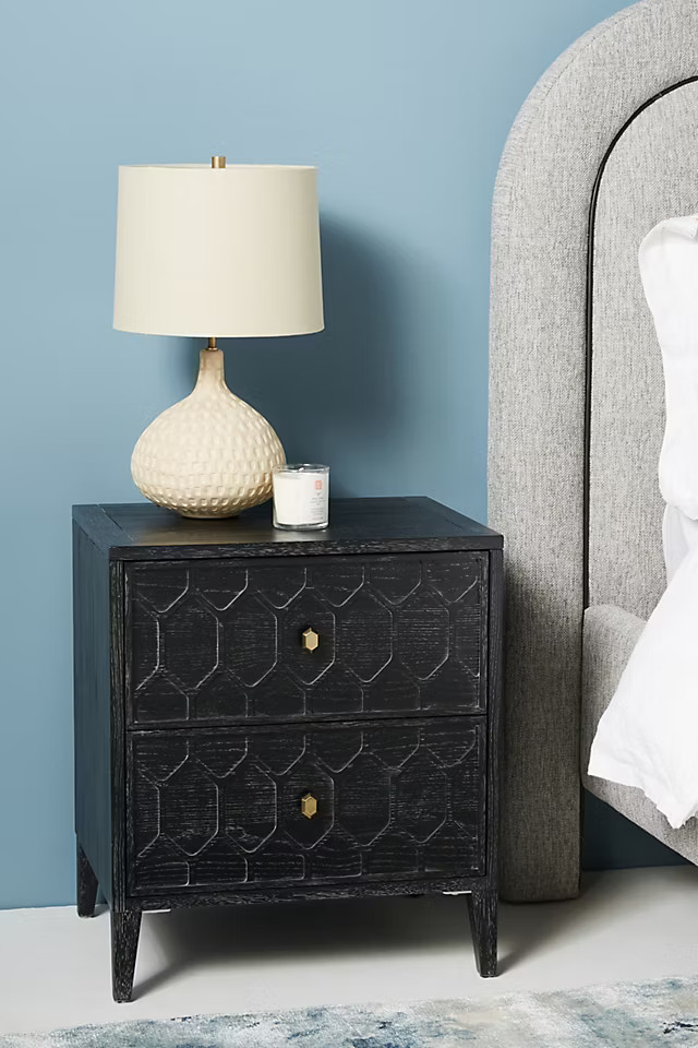 Textured Trellis Nightstand | Anthropologie (US)