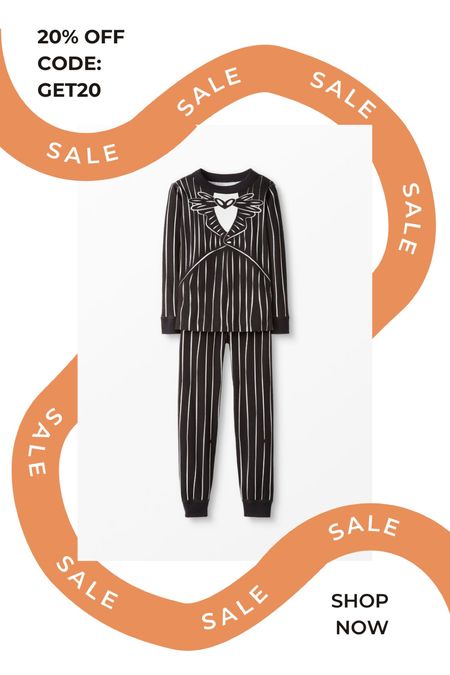 20% off @HannahAnderson matching family Halloween pajamas using the code GET20