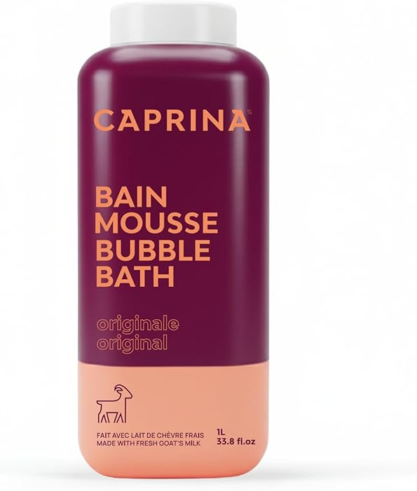 Caprina by Canus Legendary Bubble Bath with Fresh Canadian Goat Milk Gentle Soap Moisturizing Vit... | Amazon (US)