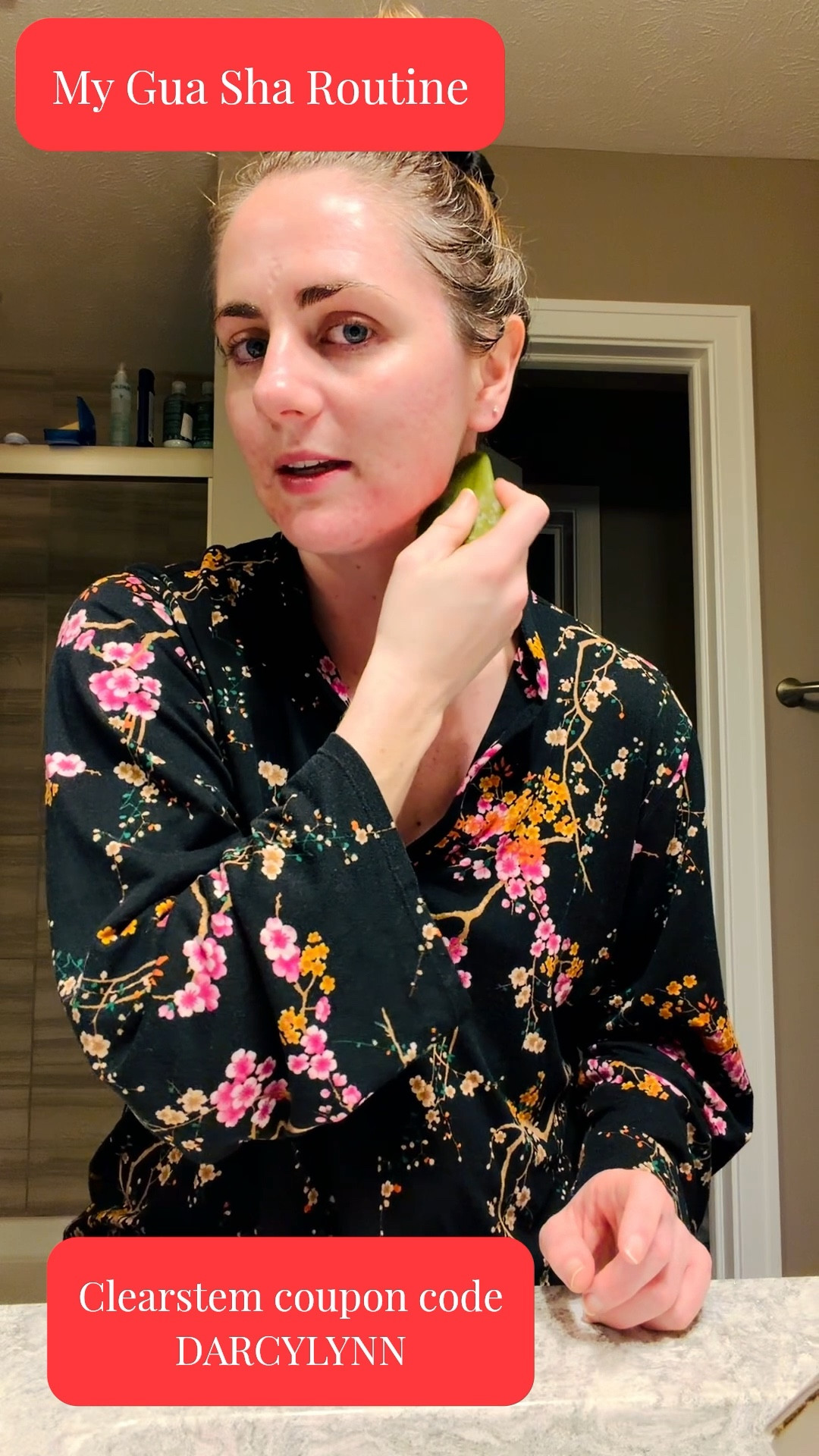 Sharing my evening gua sha routine! I have extremely acne prone skin and this really helps keep my skin clear. In this video I actually don’t have any acne but do have lingering scars that I am working on clearing. Gua sha has so may skin benefits in helping to support drainage and clear skin. Make sure you use an oil with it! My favorite facial oil is the Clearstem watermelon barrier oil. This face oil is super hydrating and safe for acne prone skin. You can use my Clearstem discount code DARCYLYNN to save money on your Clearstem purchase. 

My exact pajamas are no longer available but I linked two pairs of pajamas from the same brand as an option. 

#LTKselfcare #LTKdayinmylife #LTKmomlife