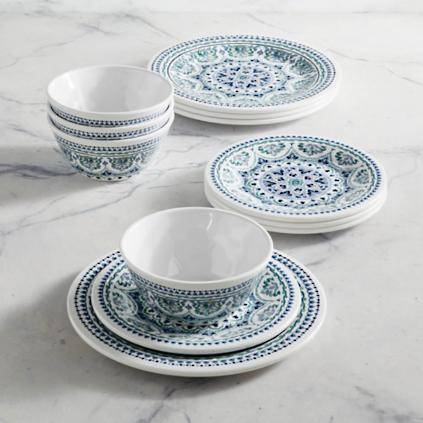 Millie Tile Melamine Serveware | Frontgate