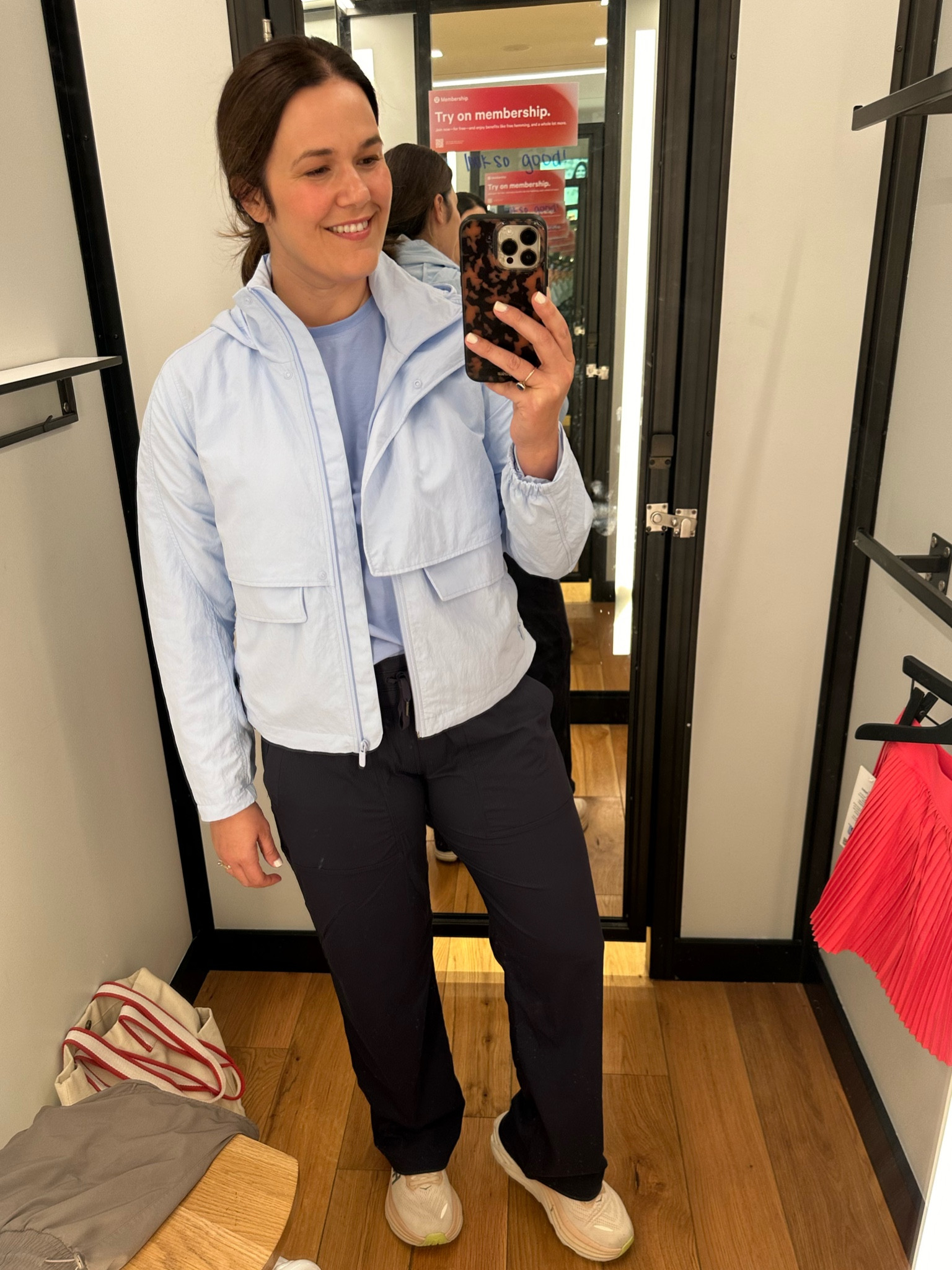 A few things I tried on and liked at Lululemon this week. 



Gym outfits, back to school outfits, 
active wear, gym outfit inspo, outfits for moms, athleisure wear, lululemon favorites, always effortless jacket, light jackets for fall, dance studio pants, 

#LTKBacktoSchool #LTKMidsize #LTKFitness
