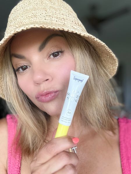 Look cute while protecting your lips 👄 
Lip gloss with 40spf, you can wear on it’s own  for a clear shine or over your favorite color 

#LTKBeauty #LTKActive #LTKSwim