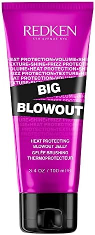 Redken Big Blowout Heat Protection Jelly Serum for All Hair Types | Volume for Fine Hair | Blowdr... | Amazon (US)