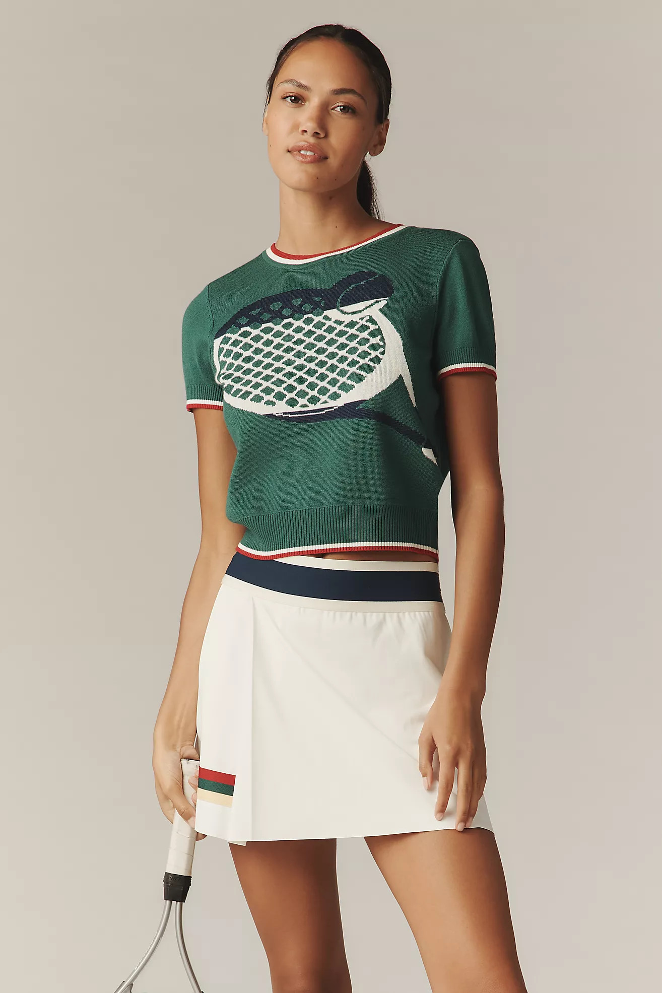 Tretorn x Anthropologie Colorblock Tennis Skirt | Anthropologie (US)