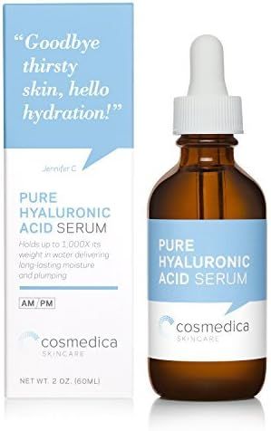 Cosmedica Skincare Pure Hyaluronic Acid Serum for Skin by Cosmedica Skincare 2 Oz (60ML) | Amazon (US)