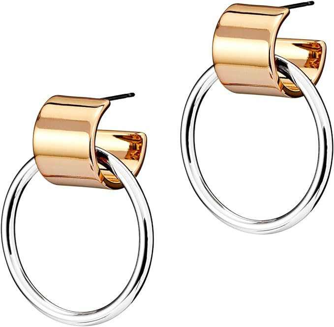 JENNY BIRD Faye Knocker Hoop Earrings | Amazon (US)