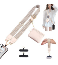 OUTXE Clip and Go Strap for Phone with Wallet Crossbody, Detachable Wrist Strap Save Girls Anti T... | Amazon (US)
