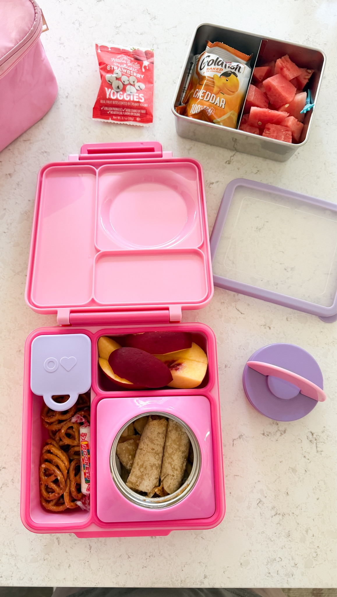 THERMOS LUNCH BOX!

Omie Bento box, dips containers, insulated lunch bag, stainless steel food containers, probiotic snacks

#LTKsummer #LTKhome #LTKkids