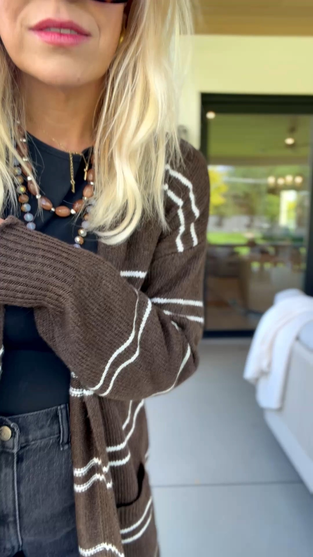 I absolutely love this long sweater from Walmart! I did a size medium