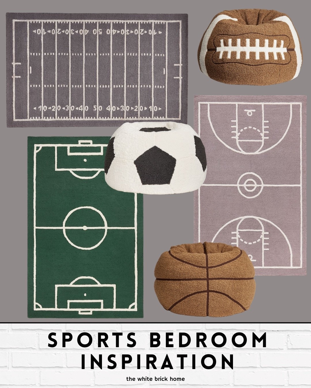 A super cute combo for a sports themed bedroom! 
🖤🖤

Boys room, boys bedroom, boys bedroom rug, boys bedroom design, kids room, kids bedroom, kids room decor, sports, sports bedroom, sports themed bedroom, bean bag, rug, soccer bedroom, football bedroom, basketball bedroom, soccer decor, home design, home decor, teen boy, teen boy bedroom, bedroom chair, football, soccer, basketball, teen boy, pottery barn teen 

#LTKKids #LTKActive #LTKHome