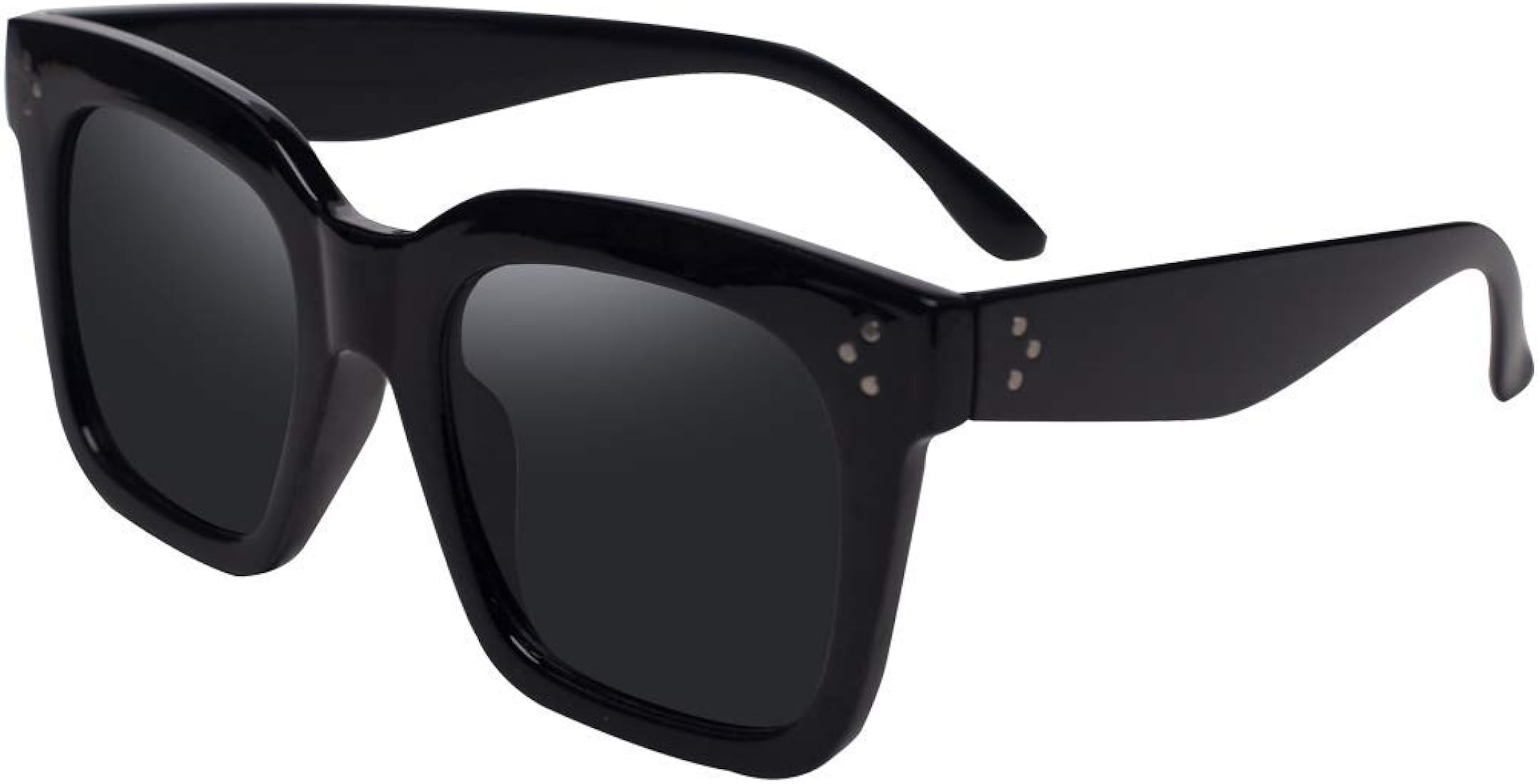 TAOTAOQI Vintage Women Oversized Sunglasses Designer Luxury Square Sun Glasses UV400 Protection F... | Amazon (US)