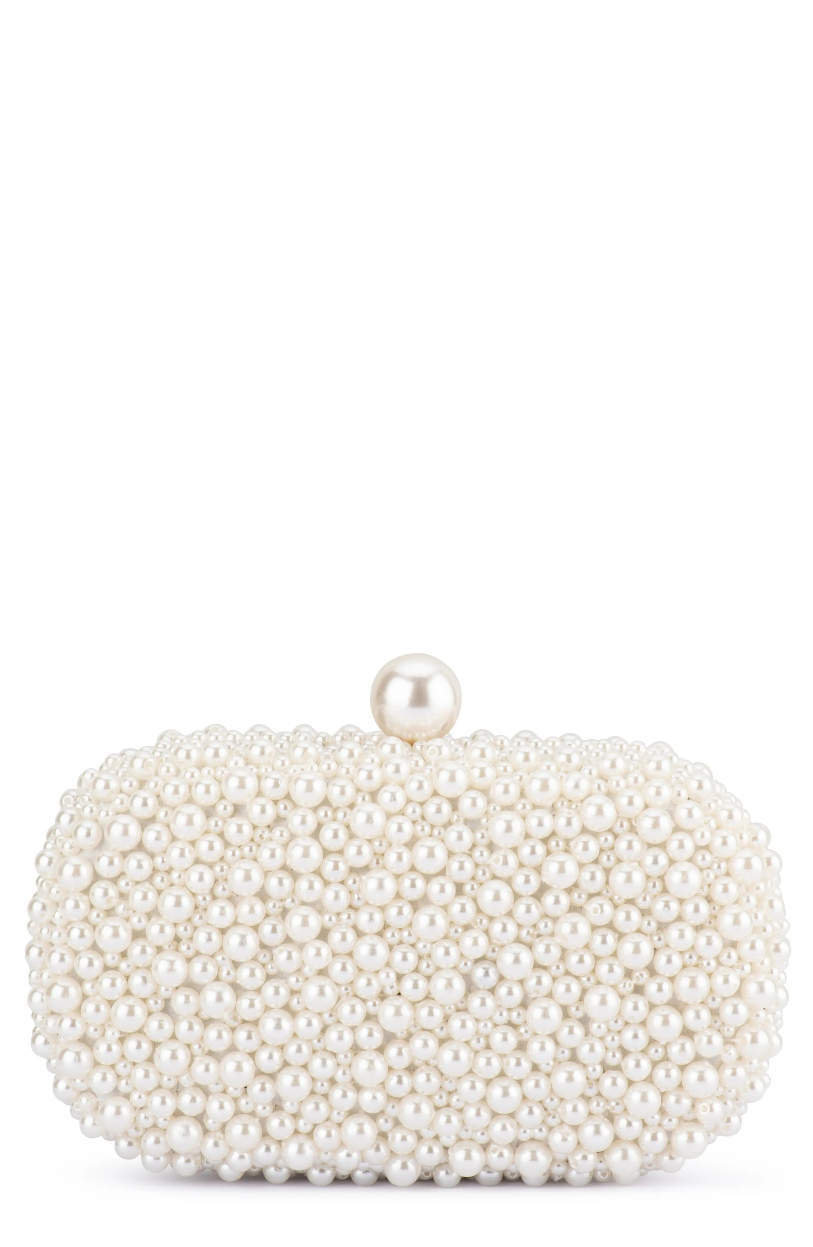 Valentina Faux Pearl Clutch (Women) | Nordstrom | Nordstrom