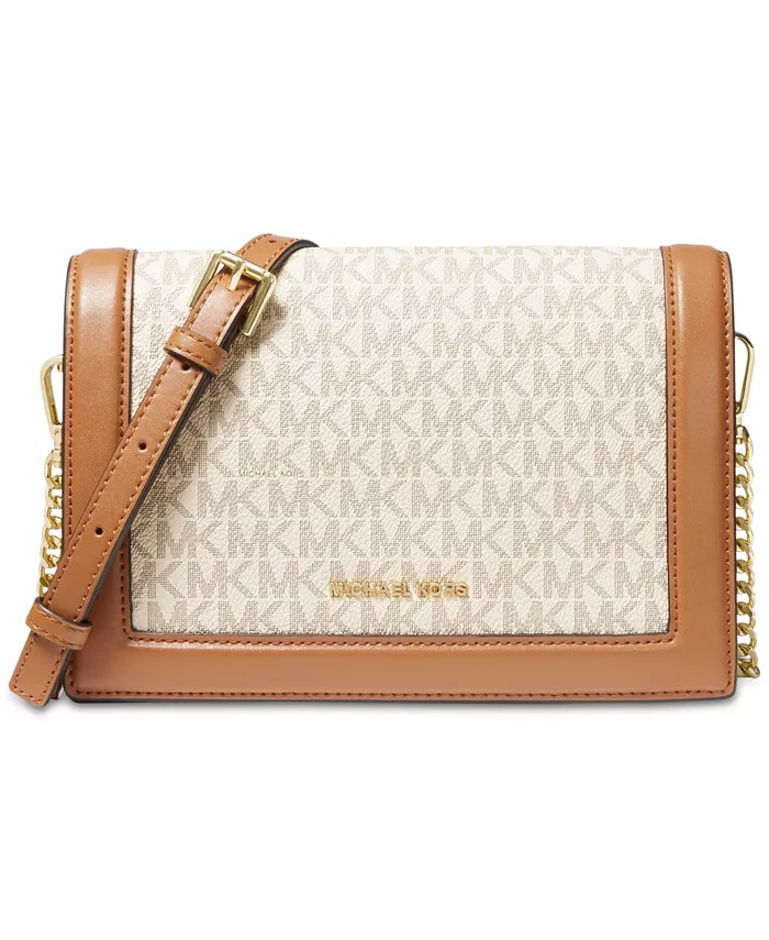 Signature Jet Set Small Full Flap Chain Crossbody | Macys (US)